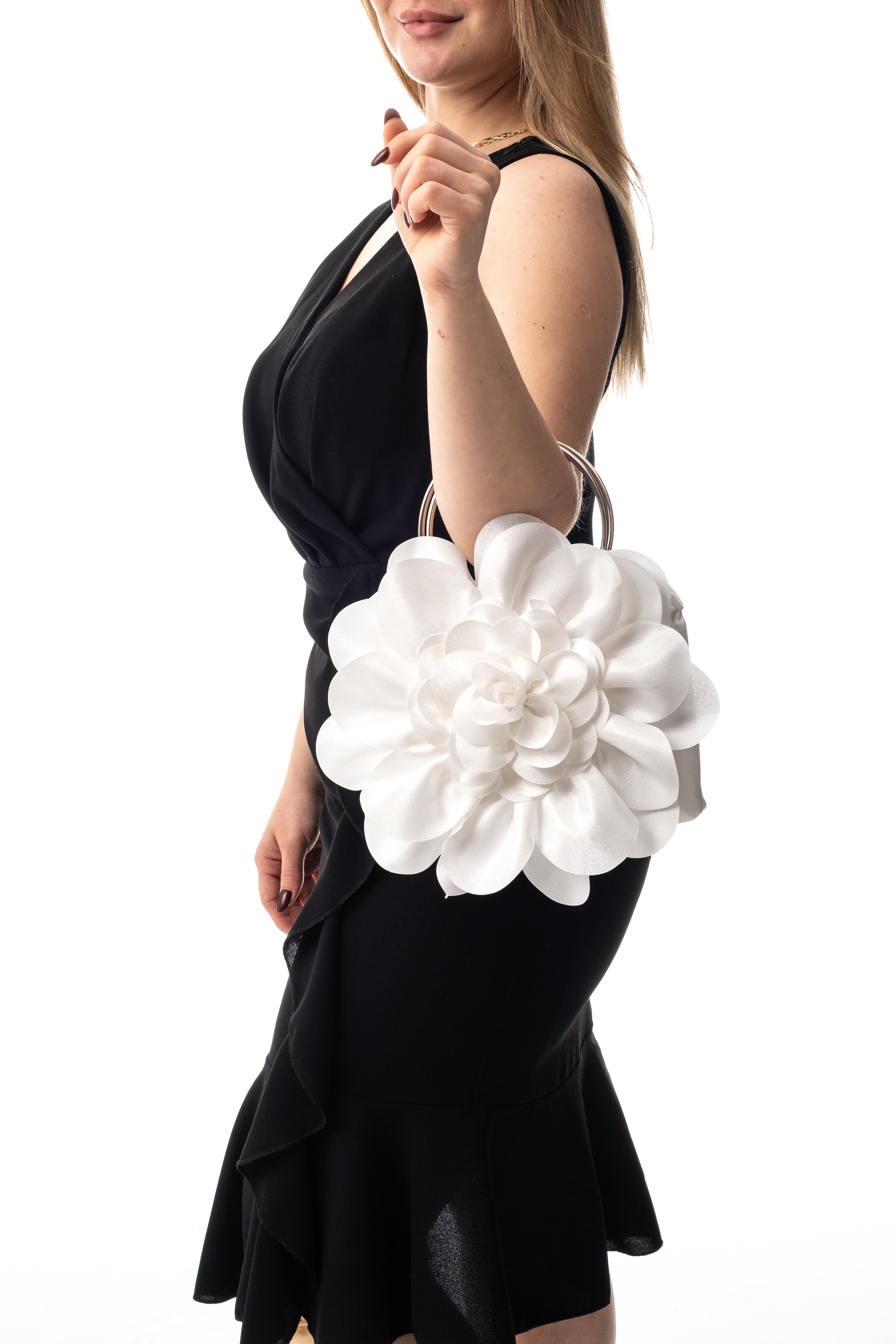 MİLA | Beyaz Abiye Çanta