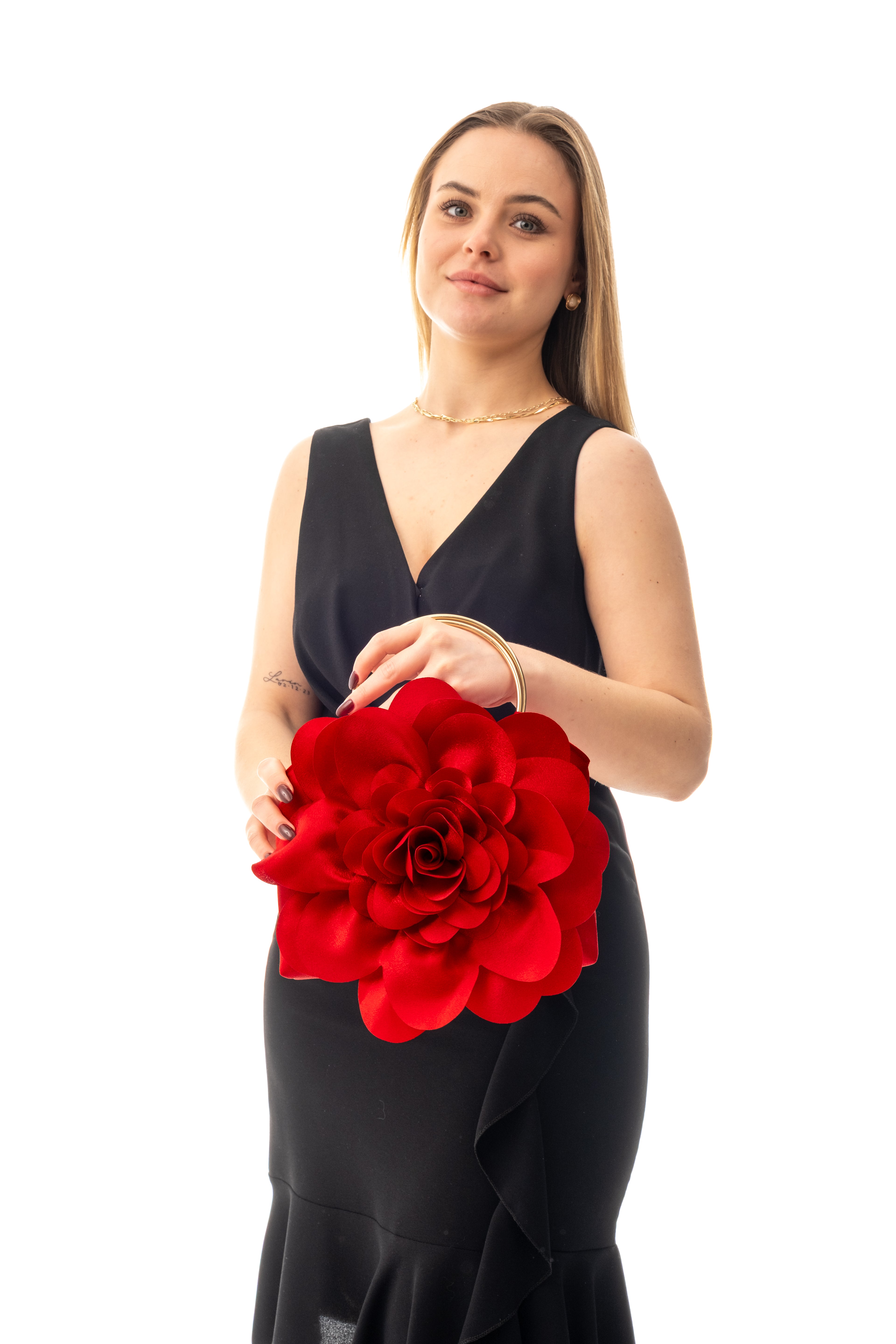 LİNA | Kırmızı Abiye Çanta