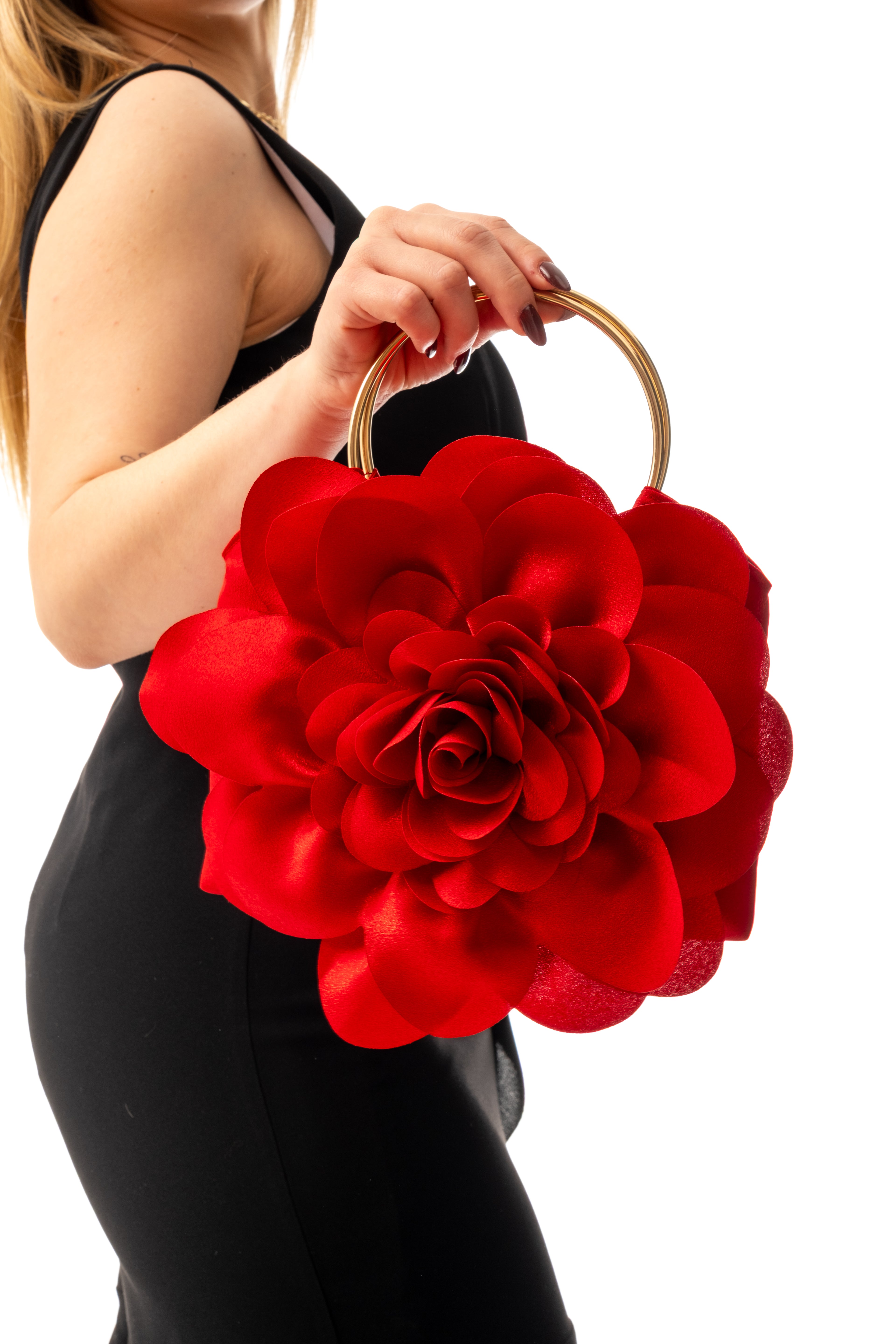 LİNA | Kırmızı Abiye Çanta