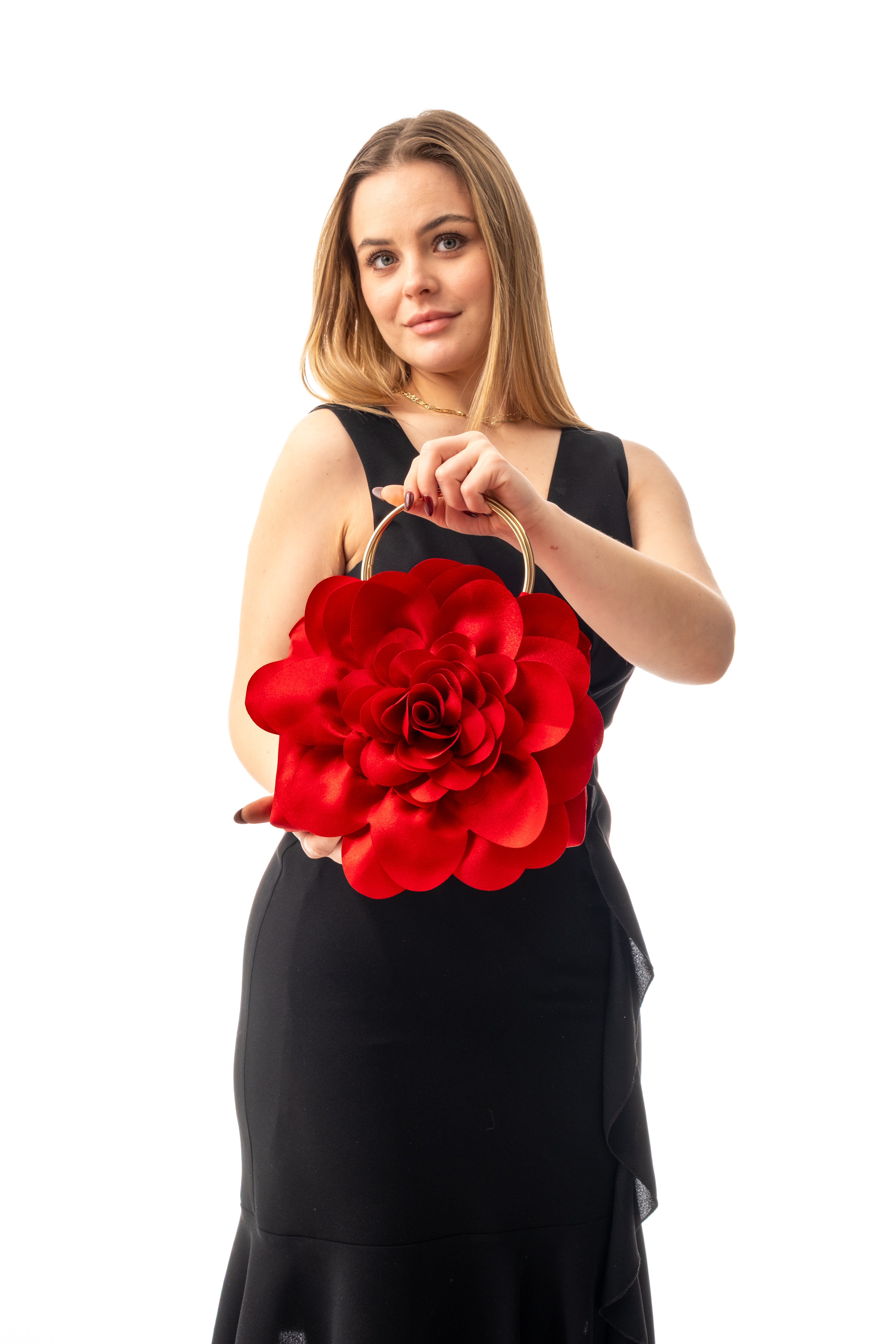 LİNA | Kırmızı Abiye Çanta