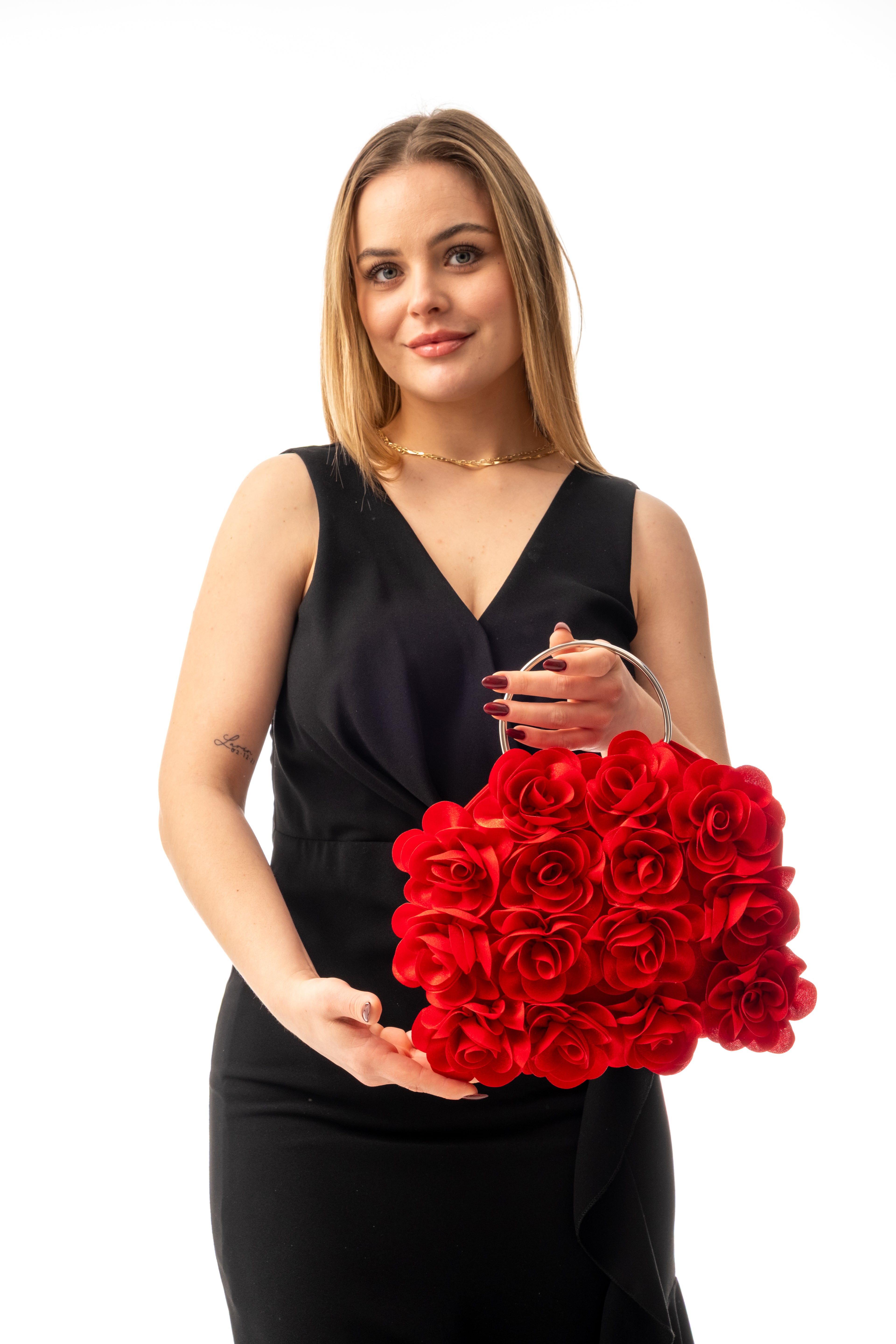 ROSALİA | Kırmızı Abiye Çanta