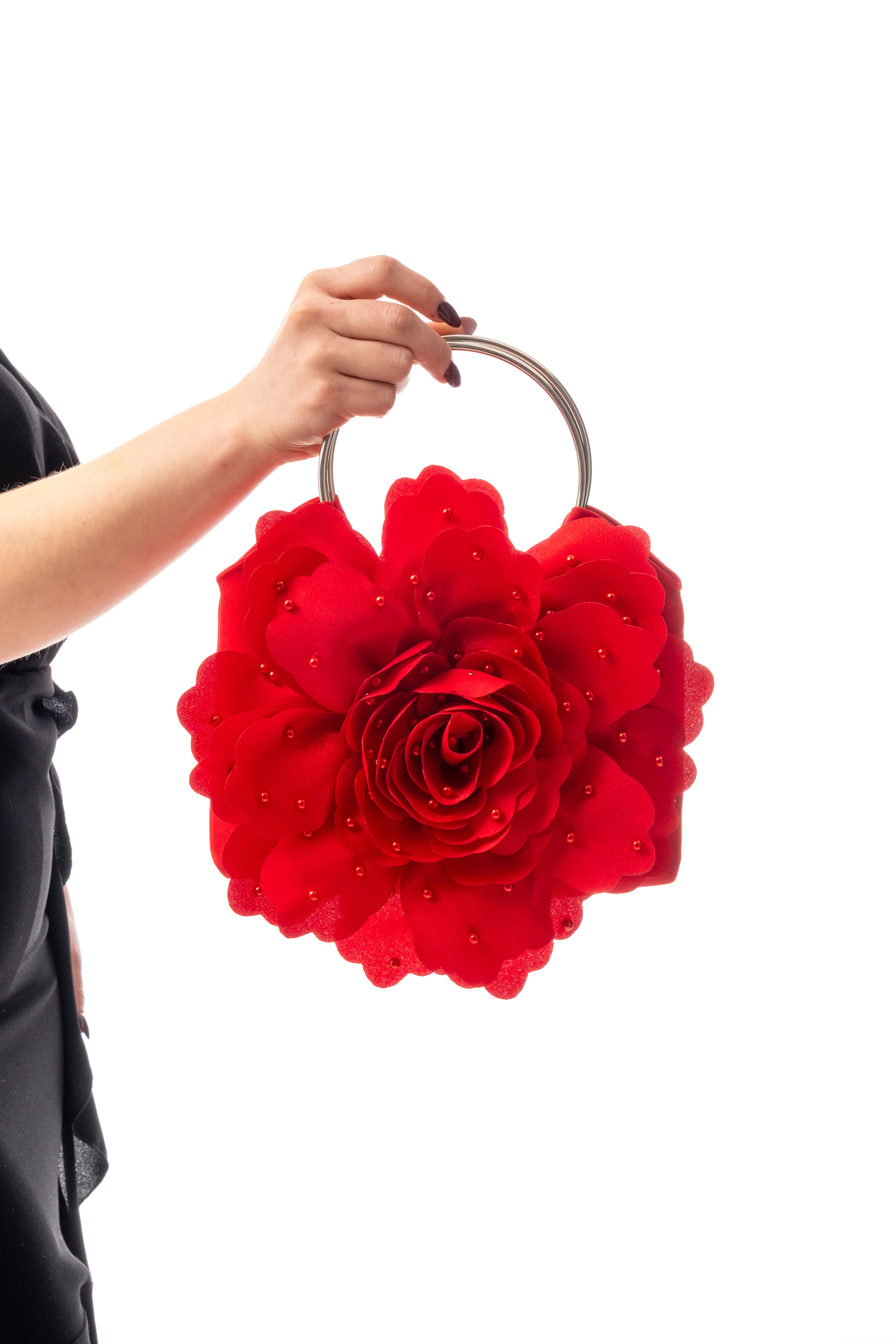 PERLA | Kırmızı Abiye Çanta