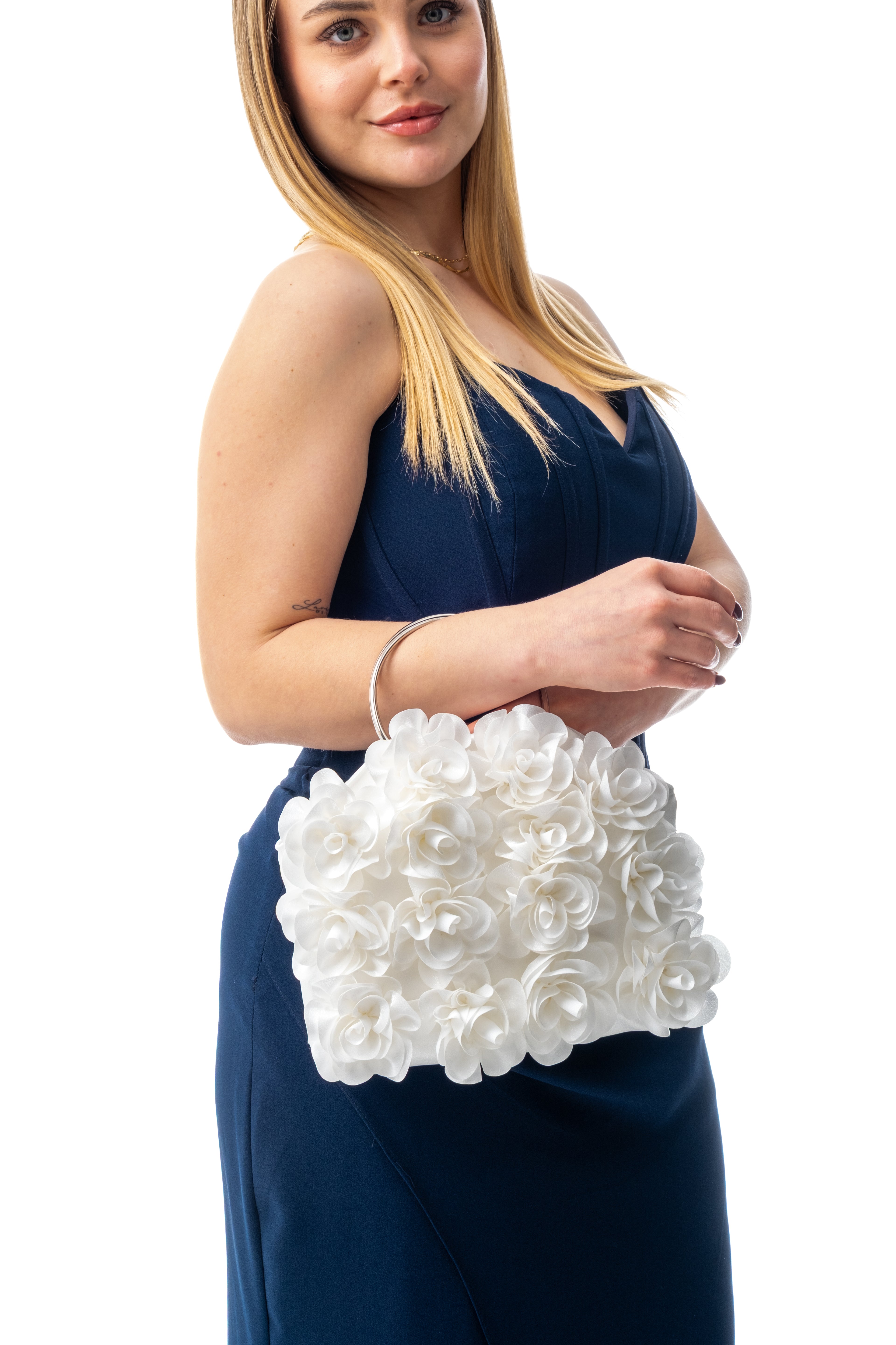 ROSALİA | Beyaz Abiye Çanta