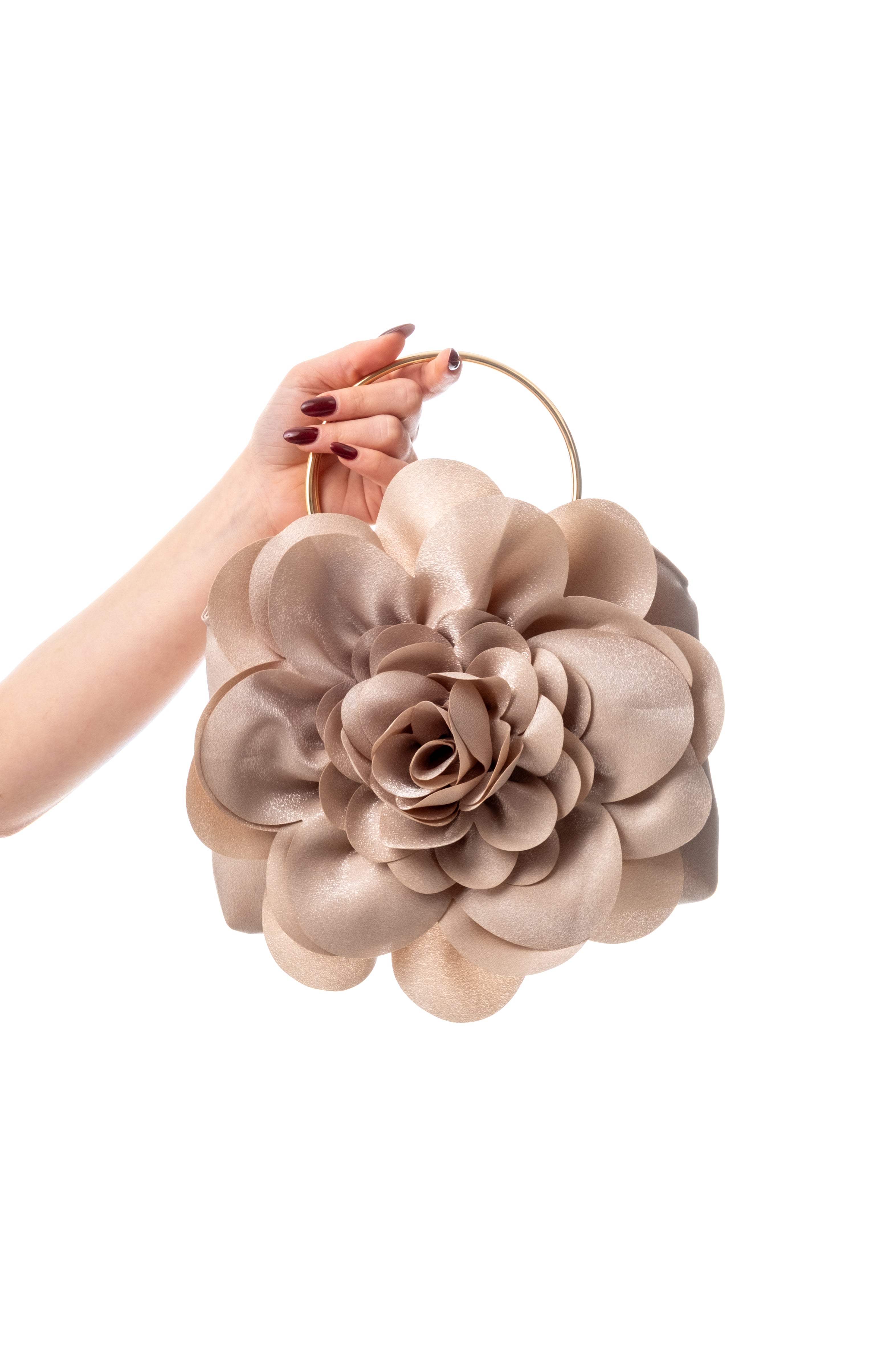 LİNA | Bej Abiye Çanta