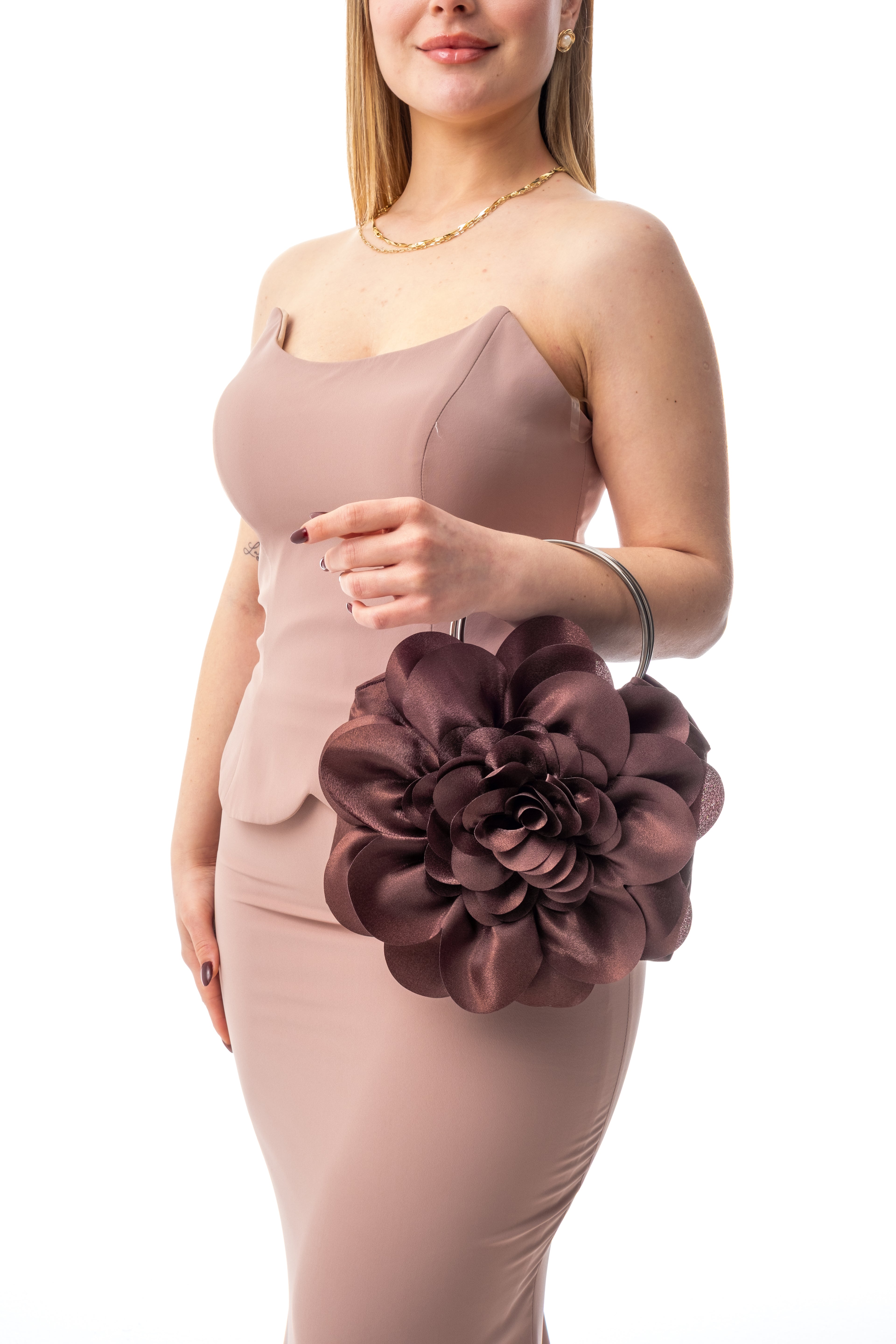 MİLA | Kahverengi Abiye Çanta