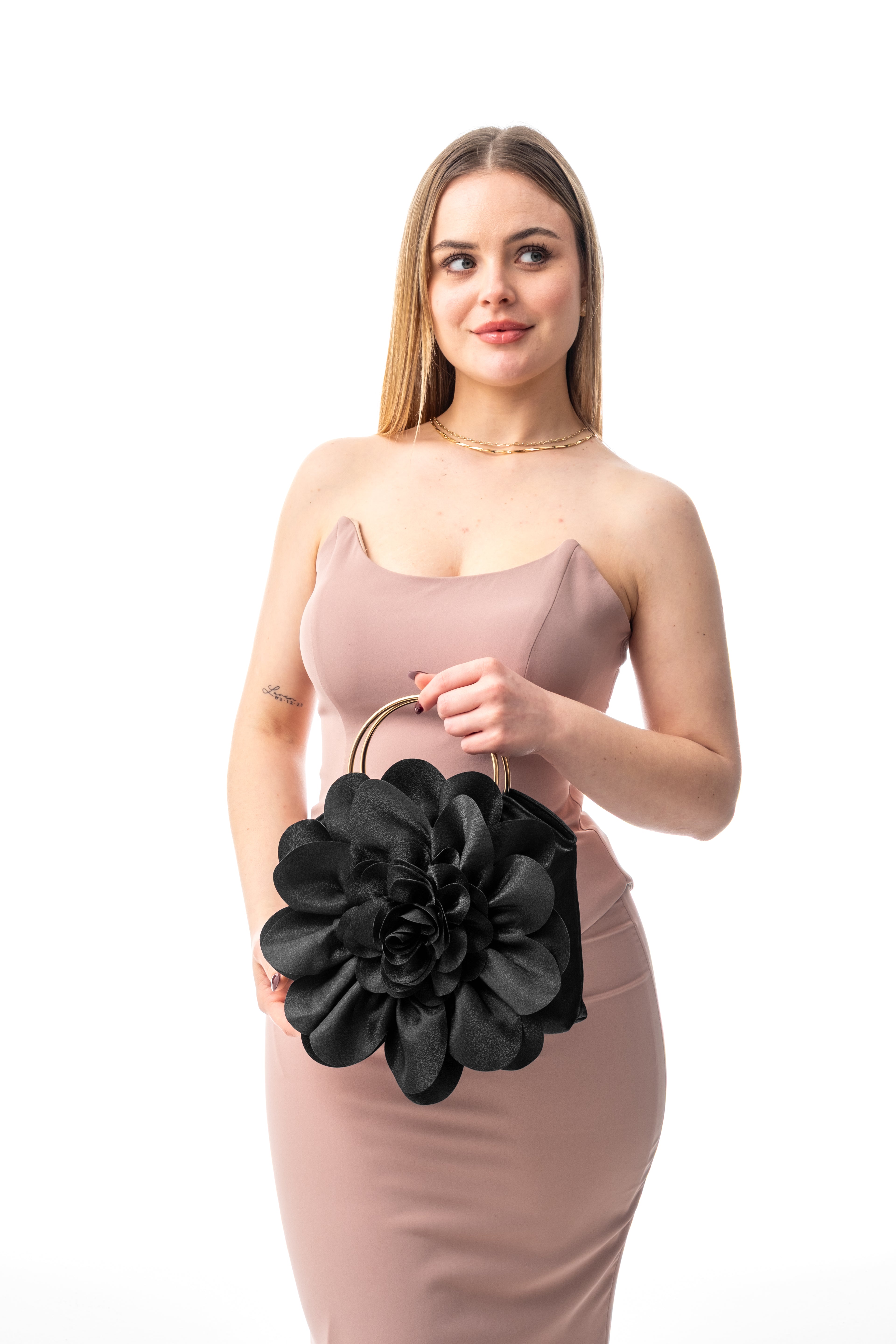 LİNA | Siyah Abiye Çanta