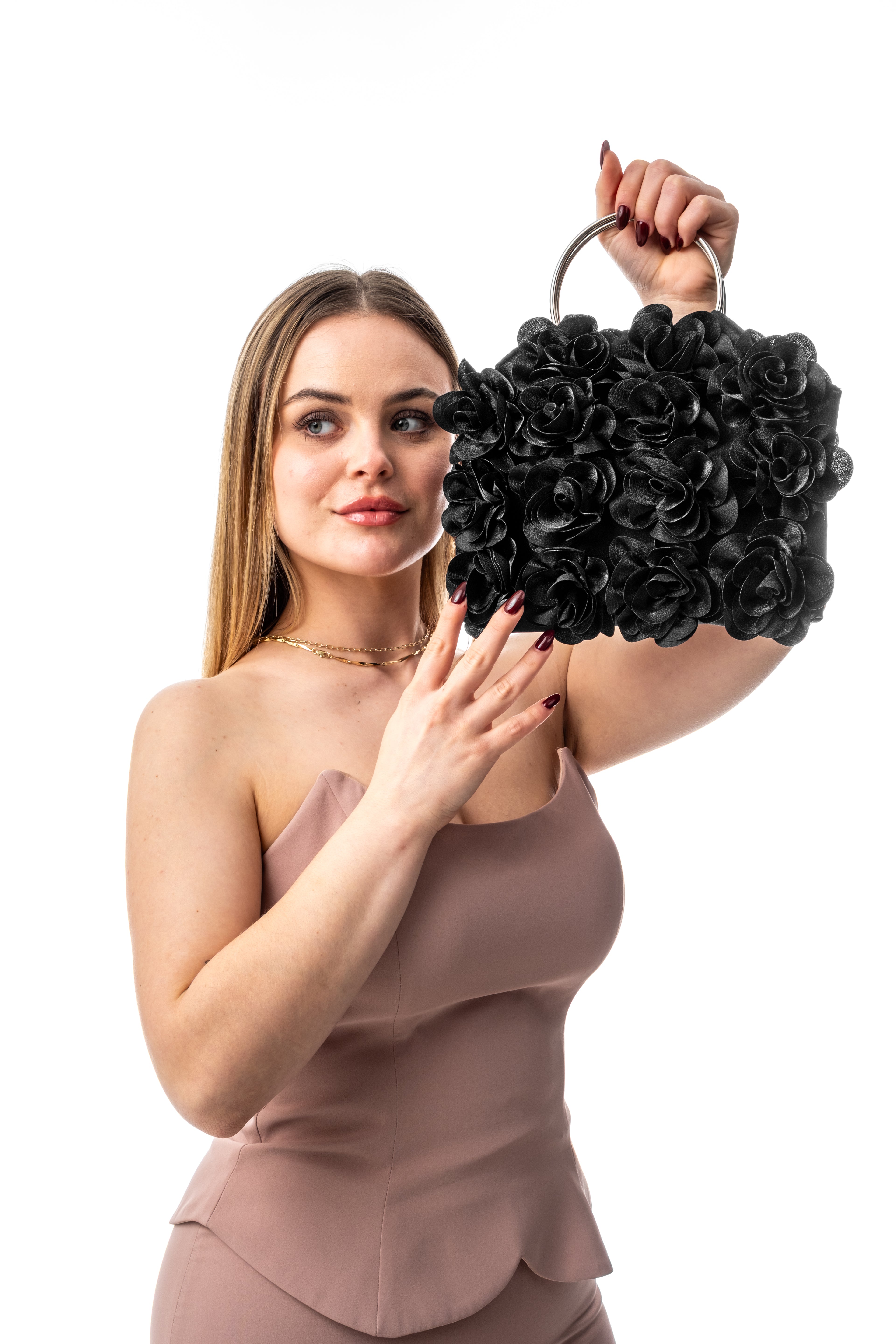 ROSALİA | Siyah Abiye Çanta