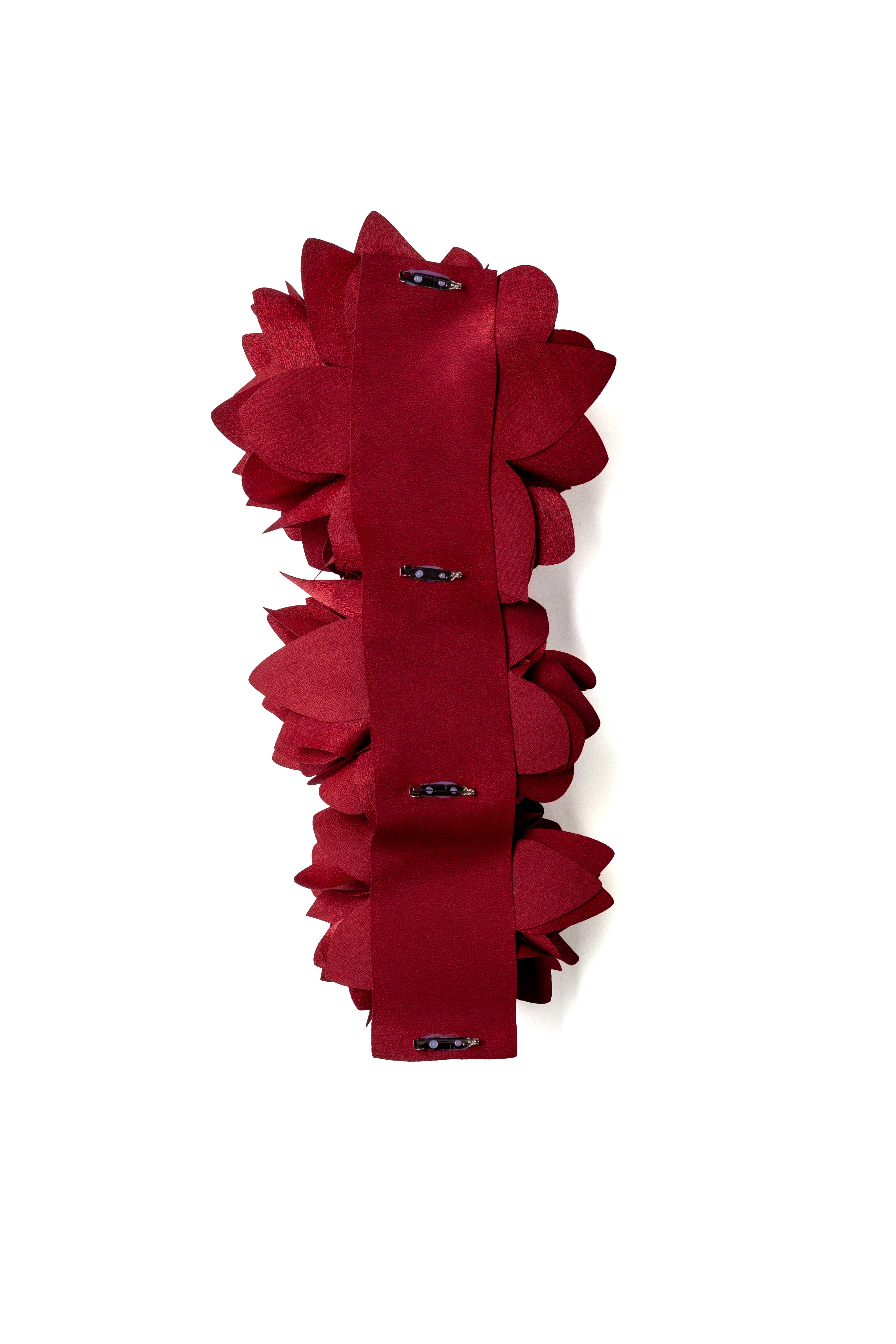 ADELİNA | Bordo Yaka Çiçeği