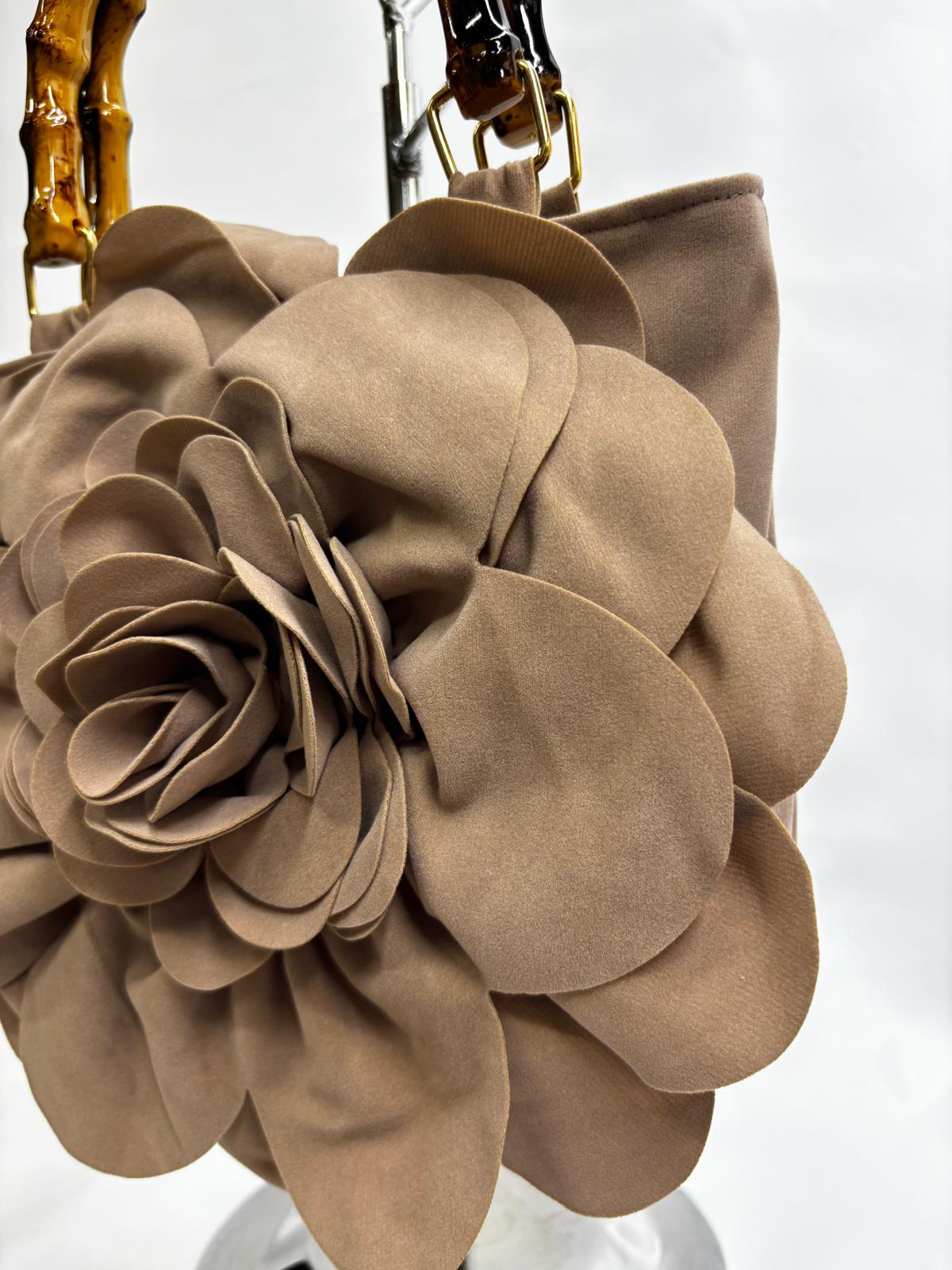 FLORA | Vizon Süet Çanta